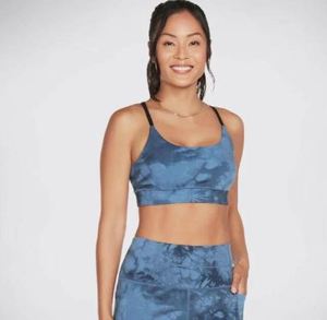 Products: Womens Skechers Strappy Bra-Tie Dye