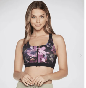 Products: Womens Skechers Ultraviolet Zip Front Bra