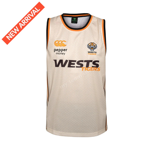 Products: NRL West Tigers 2026 Basketball Singlet