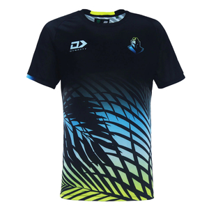 Products: NRL Titans 2024 Warm Up Tee Black