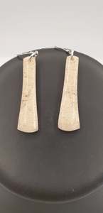 Products: Earrings – Small whale bone AS1