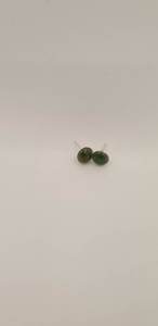 Products: Earrings – Small stud pounamu AS2