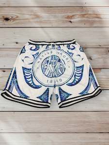 Native Maori Collection: NM - Mesh Shorts (Pāua)