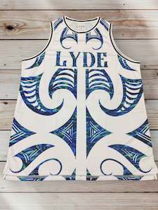 Native Maori Collection: NM Basketball Jersey (Pāua)