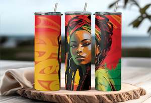 Drinkware: Zion Rasta Female 20oz Tumbler