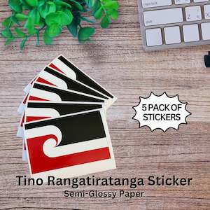 Tino Sticker 5 Pack - Semi Glossy