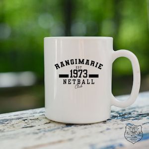 Rangimarie Netball Club: Rangimarie Cup (11oz Ceramic)
