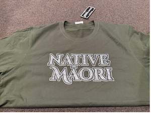 2XL Native Maori Wording Tee