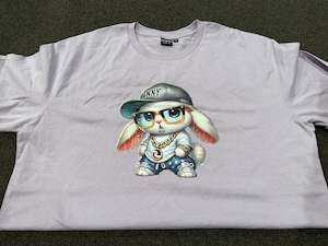 2XL Light Purple Bunny Tee