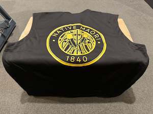 2XL Softshell Vest - Native Maori