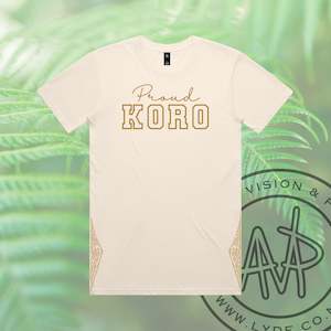 Whanau Collection: Proud Koro Tee (Adults)