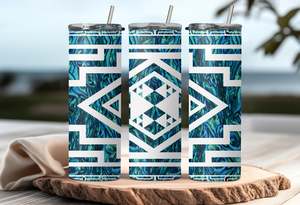 Poutama Paua - 20oz Tumbler