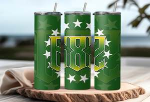 Drinkware: Cook Island 682 Green - 20oz Tumbler