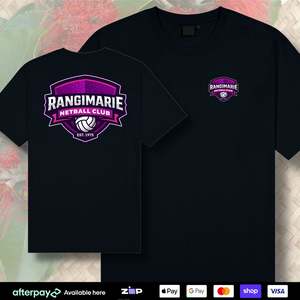 Rangimarie Netball Club: Rangimarie T-Shirt (Adults)