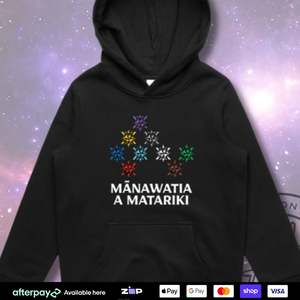 Manawatia A Matariki Hoodie