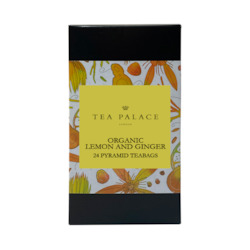 Lemon and Ginger 24 Pyramid Teabags