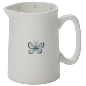 Milk Jugs: Blue Butterfly Milk Jug