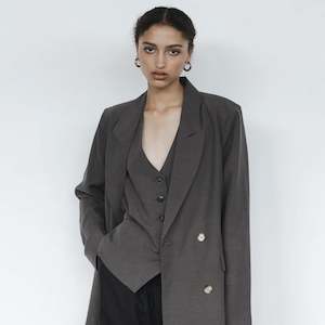 Womens Jackets Coats: Sophie Forever Blazer - Graphite