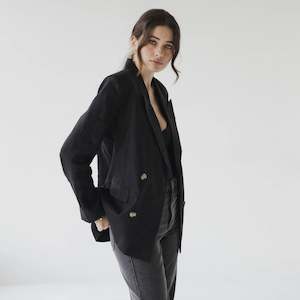 Womens Jackets Coats: Sophie Forever Blazer - Black