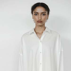 Womens Tops: Sophie Always Shirt - White