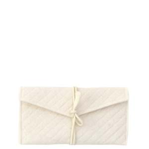 Sunglasses: Muskhane Quilted Felt Envelope Glasses Case - Natural