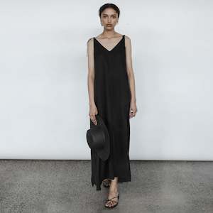 Womens Dresses: Sophie Let's Flow Dress - Charcoal