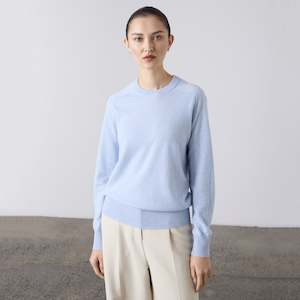 Laing Sam Cashmere Crew - Sky