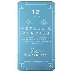 Printworks Colour Pencil Set - Metallic