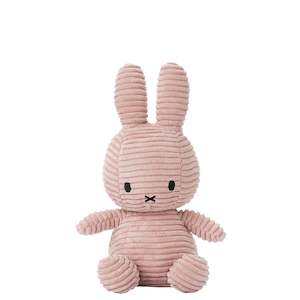 Miffy ECO Corduroy Cuddly Toy - 23cm Pink