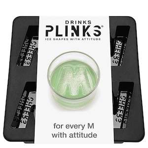 Drinks Plinks Silicone Ice / Baking Tray - M for Margarita Lovers