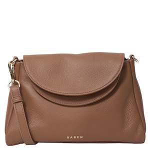 Saben Beckett Shoulder Bag - Tan Luxe
