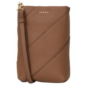 Saben Maggie Crossbody Bag - Tan Bias