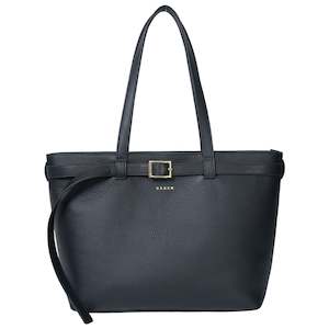 Handbags: Saben Tabby Tote - Black & Bronze