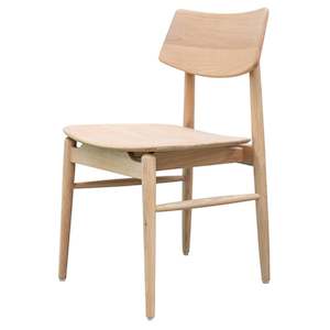 Furniture: Oslo Solid Oak Dining Chair