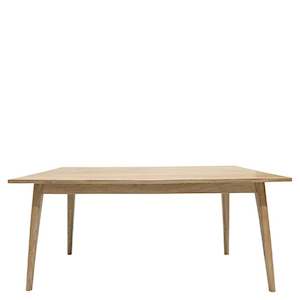 Furniture: Vassa American Oak Dining Table