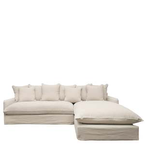 Furniture: Lotus 2.5 Seater Modular Sofa with R/H Chaise