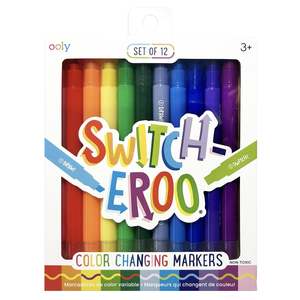 Stickers Stationery: Ooly Switch-eroo Colour Changing Markers Set