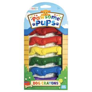 Ooly Pawsome Pups Dog Crayons