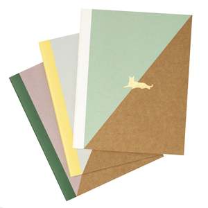 Stickers Stationery: Suck UK Notebook Set - Cat