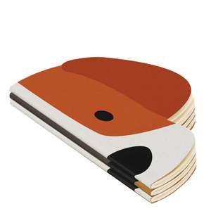 Stickers Stationery: Suck UK Notebook Set - Shaped Dog