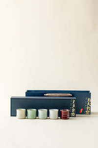 Best Sellers: Five famous kilns Chinese-style creative tea set master cup gift box
