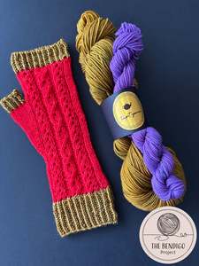 Frontpage: Sheep Show Mitts Kit - The Bendigo Project 2026