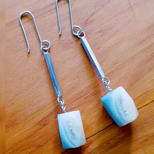 Sterling Silver & Aquamarine Earrings - Sue Woledge – Massage & Contac&hellip;