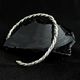 Sterling Silver Twisted Wire Bangle - Sue Woledge – Massage & Contact Care Te Aroha