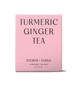 Storm India: Storm & India Turmeric & Ginger - Tea Bags