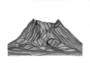 Monni: MONNI Art Print | Mt Ruapehu