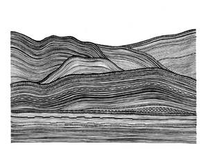 MONNI Mangawhai Heads Print