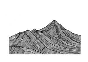 MONNI Art Print | Mt Taranaki
