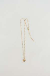 Jewellery: Charlotte Penman Fine | Altea Light Necklace | Blue Sapphire & Pearl | 14k