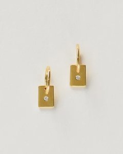 Charlotte Penman: Charlotte Penman Fine | Momento Hoops | Diamonds | 9k Gold